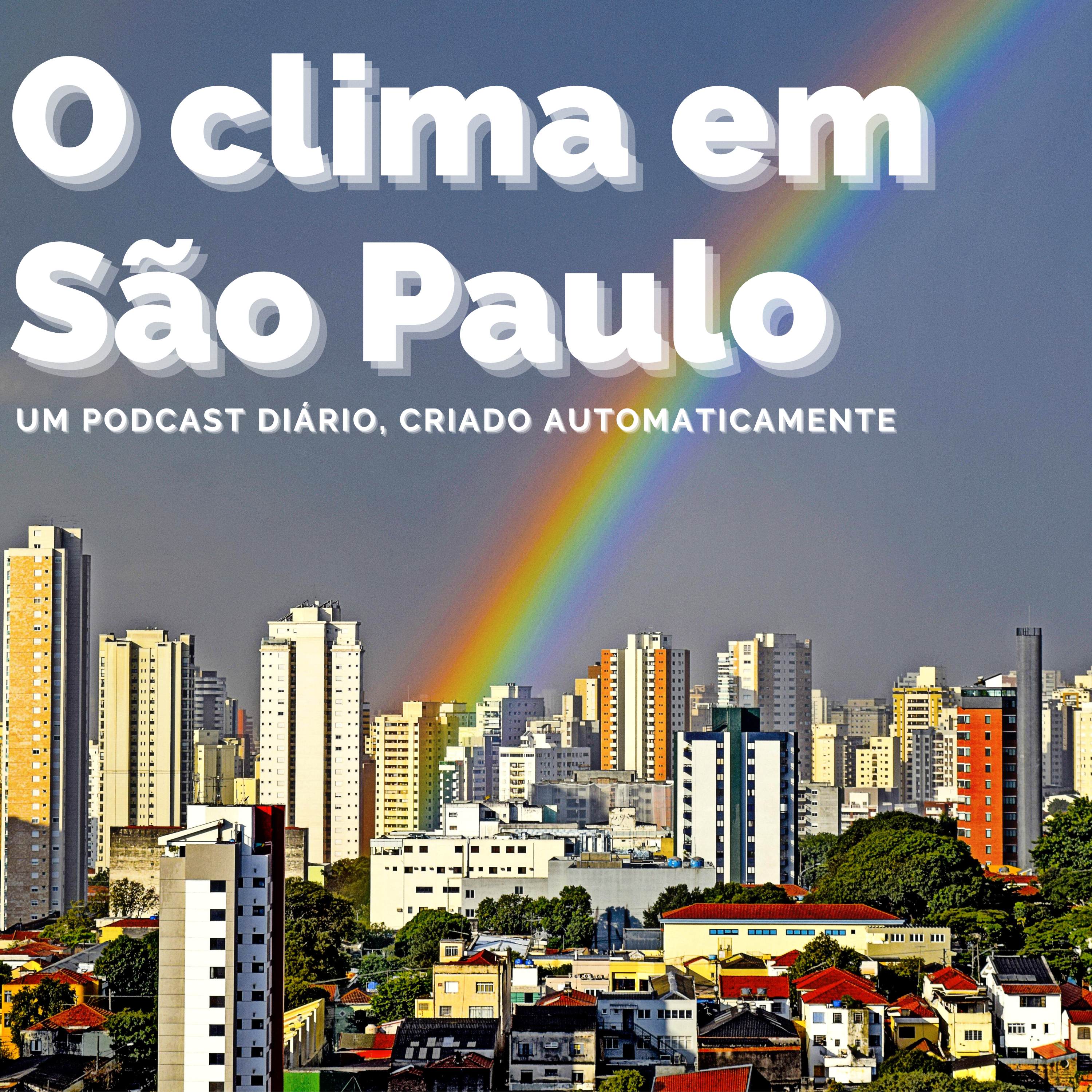 O clima em São Paulo